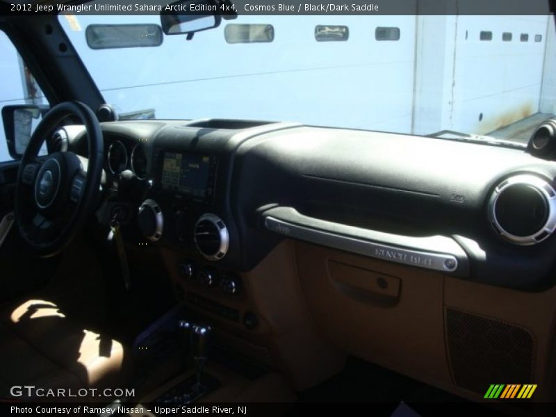Cosmos Blue / Black/Dark Saddle 2012 Jeep Wrangler Unlimited Sahara Arctic Edition 4x4