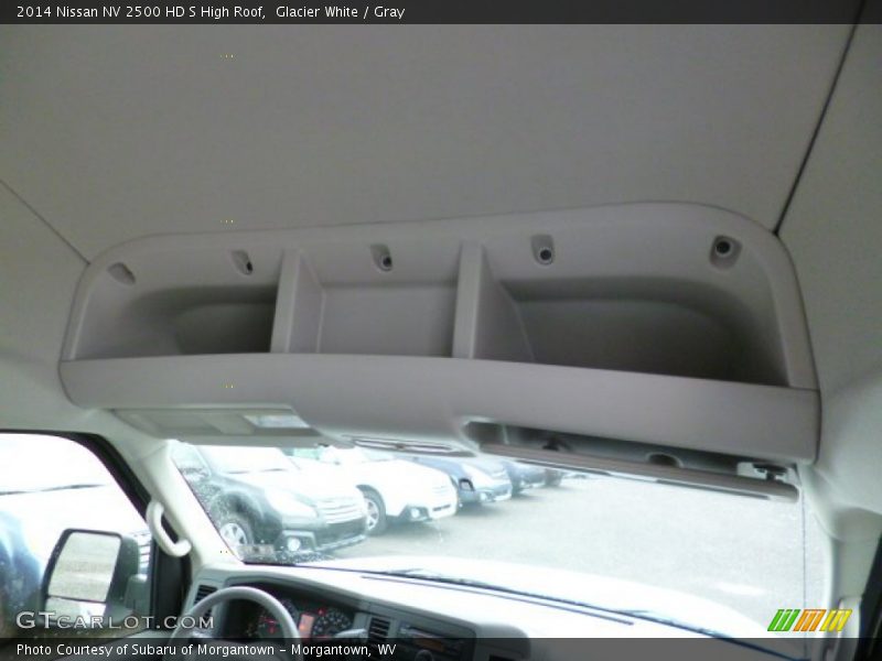 Glacier White / Gray 2014 Nissan NV 2500 HD S High Roof