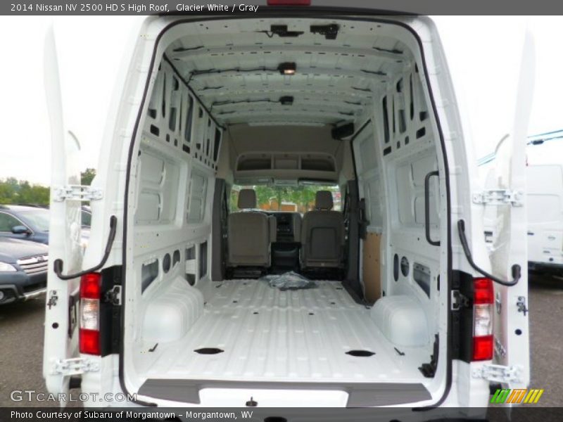 Glacier White / Gray 2014 Nissan NV 2500 HD S High Roof