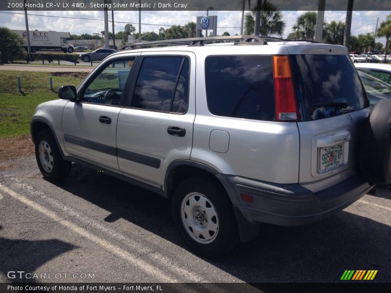 Sebring Silver Metallic / Dark Gray 2000 Honda CR-V LX 4WD