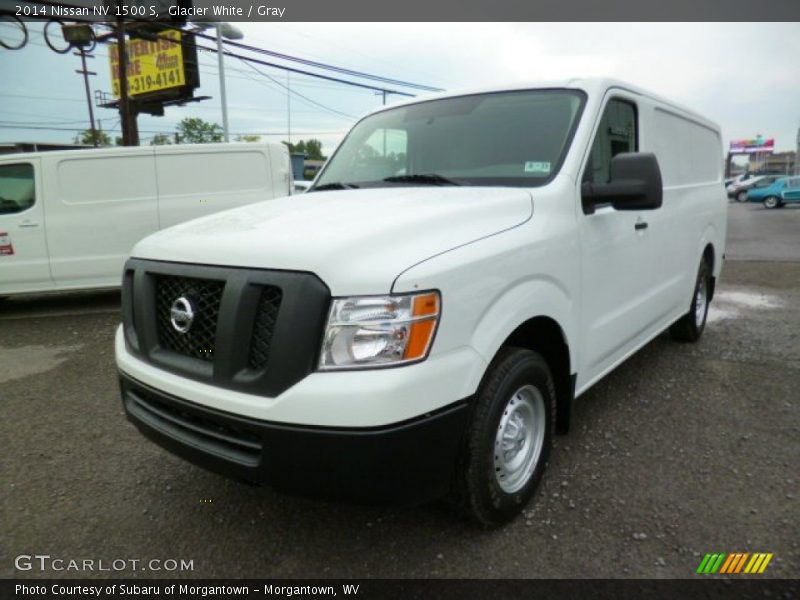 Glacier White / Gray 2014 Nissan NV 1500 S