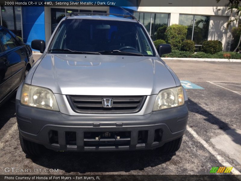 Sebring Silver Metallic / Dark Gray 2000 Honda CR-V LX 4WD