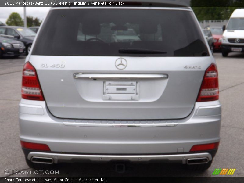 Iridium Silver Metallic / Black 2011 Mercedes-Benz GL 450 4Matic