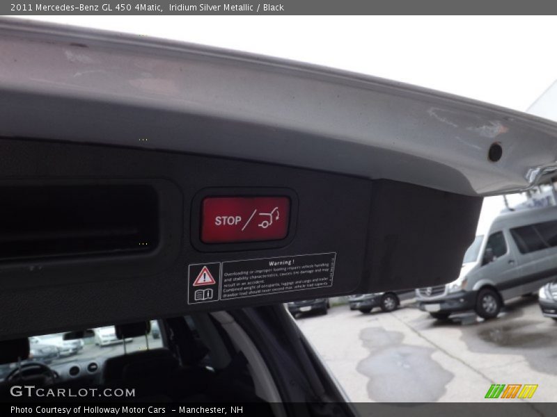 Iridium Silver Metallic / Black 2011 Mercedes-Benz GL 450 4Matic
