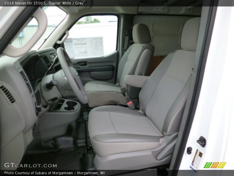 Glacier White / Gray 2014 Nissan NV 1500 S