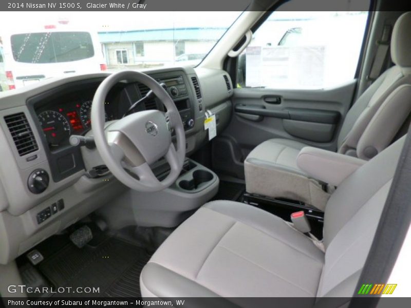 Glacier White / Gray 2014 Nissan NV 1500 S