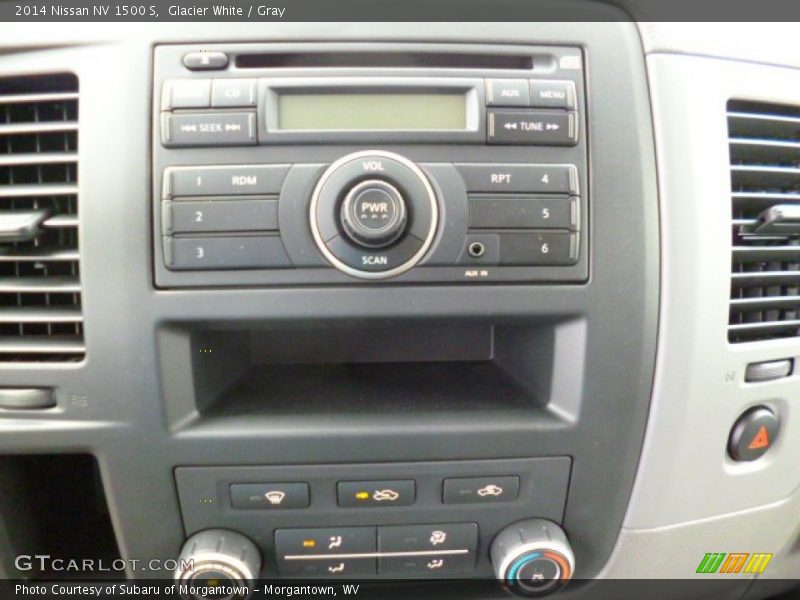 Glacier White / Gray 2014 Nissan NV 1500 S