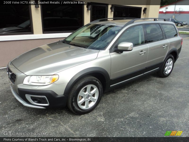 Seashell Metallic / Anthracite Black 2008 Volvo XC70 AWD