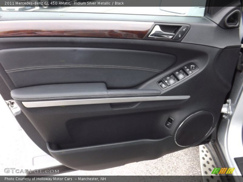 Iridium Silver Metallic / Black 2011 Mercedes-Benz GL 450 4Matic