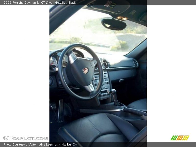 GT Silver Metallic / Black 2006 Porsche Cayman S