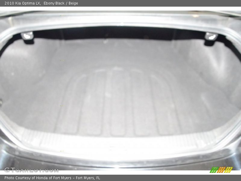 Ebony Black / Beige 2010 Kia Optima LX