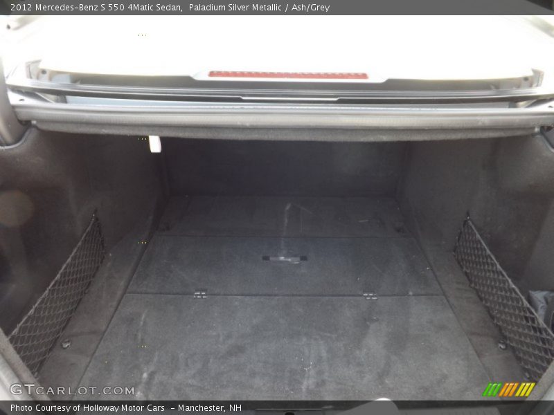 Paladium Silver Metallic / Ash/Grey 2012 Mercedes-Benz S 550 4Matic Sedan