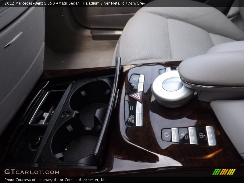 Paladium Silver Metallic / Ash/Grey 2012 Mercedes-Benz S 550 4Matic Sedan
