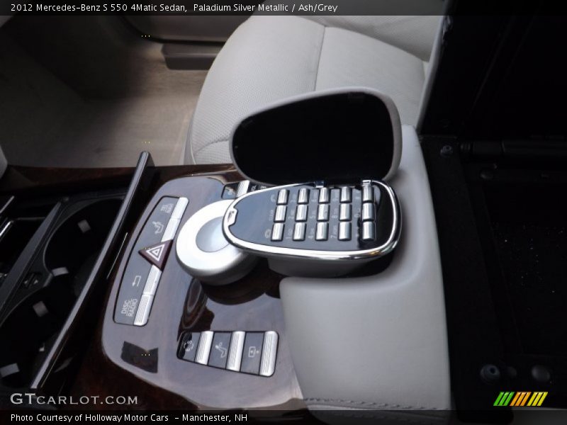 Paladium Silver Metallic / Ash/Grey 2012 Mercedes-Benz S 550 4Matic Sedan
