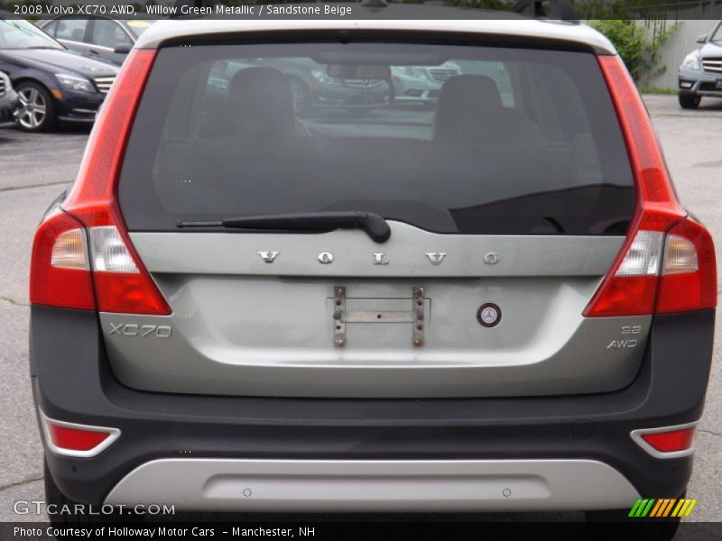Willow Green Metallic / Sandstone Beige 2008 Volvo XC70 AWD