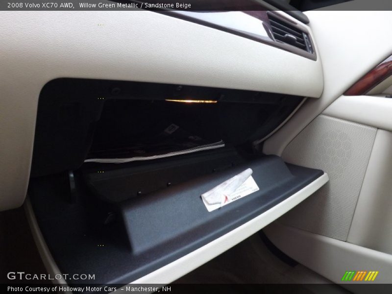 Willow Green Metallic / Sandstone Beige 2008 Volvo XC70 AWD