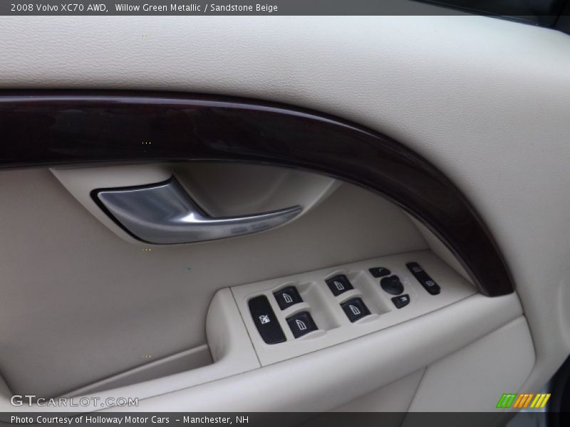 Willow Green Metallic / Sandstone Beige 2008 Volvo XC70 AWD