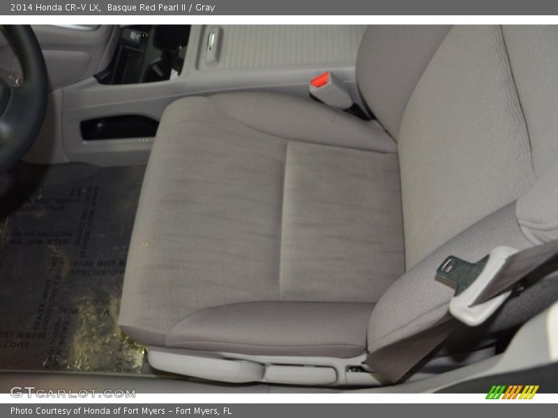 Basque Red Pearl II / Gray 2014 Honda CR-V LX