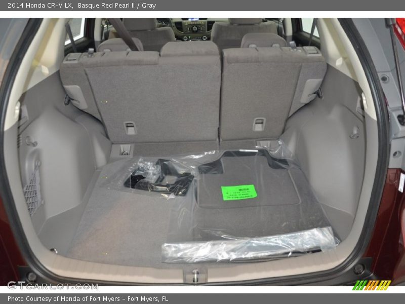 Basque Red Pearl II / Gray 2014 Honda CR-V LX