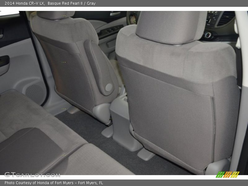Basque Red Pearl II / Gray 2014 Honda CR-V LX