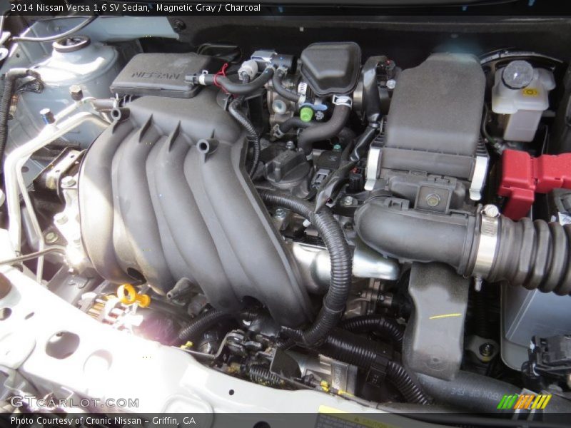  2014 Versa 1.6 SV Sedan Engine - 1.6 Liter DOHC CVTCS 16-Valve 4 Cylinder