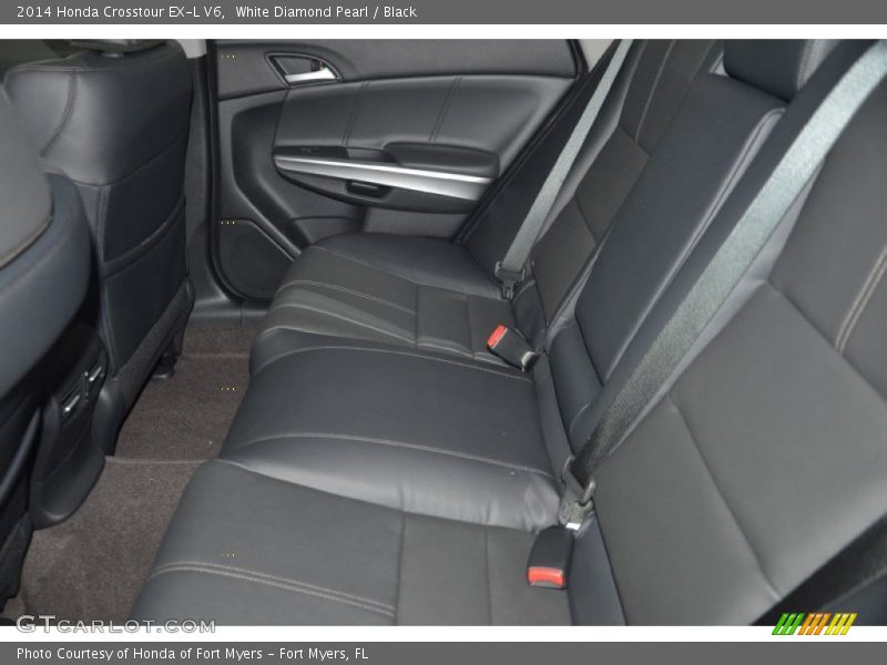 White Diamond Pearl / Black 2014 Honda Crosstour EX-L V6