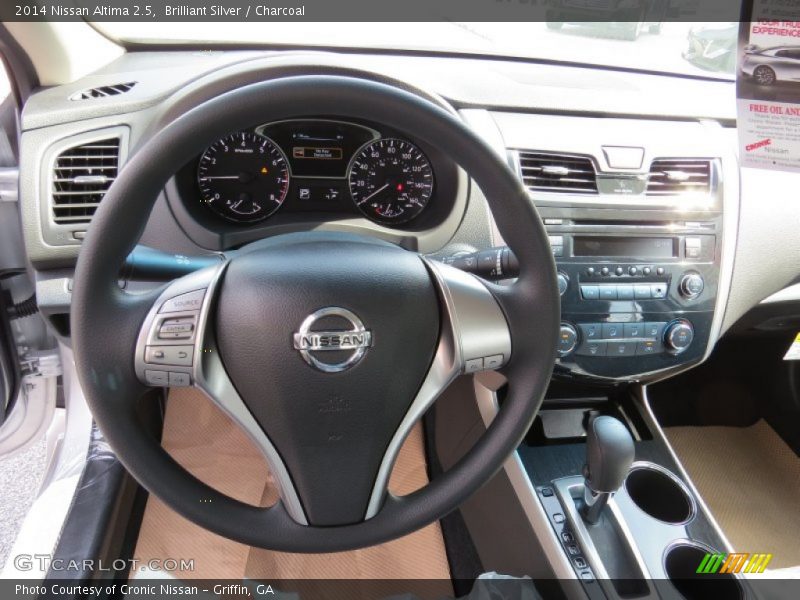 Dashboard of 2014 Altima 2.5