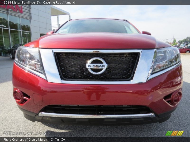 Cayenne Red / Almond 2014 Nissan Pathfinder SV