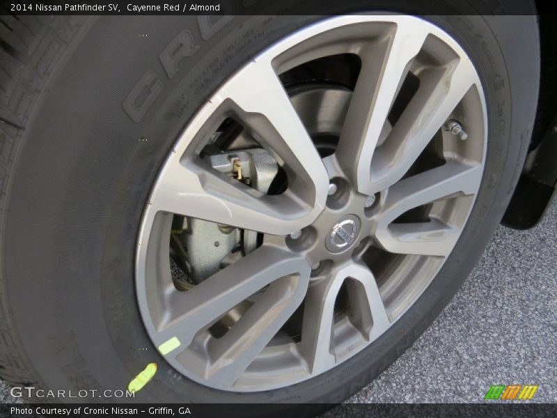 Cayenne Red / Almond 2014 Nissan Pathfinder SV