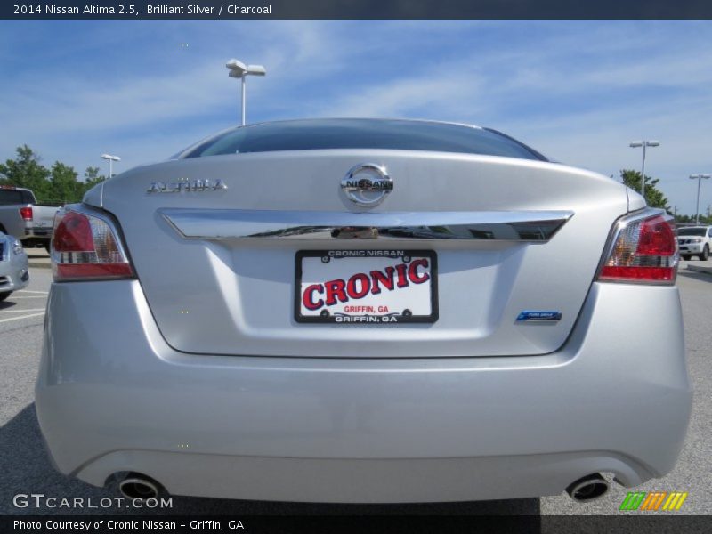 Brilliant Silver / Charcoal 2014 Nissan Altima 2.5