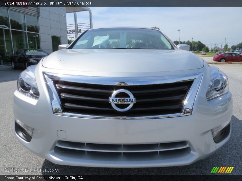 Brilliant Silver / Charcoal 2014 Nissan Altima 2.5