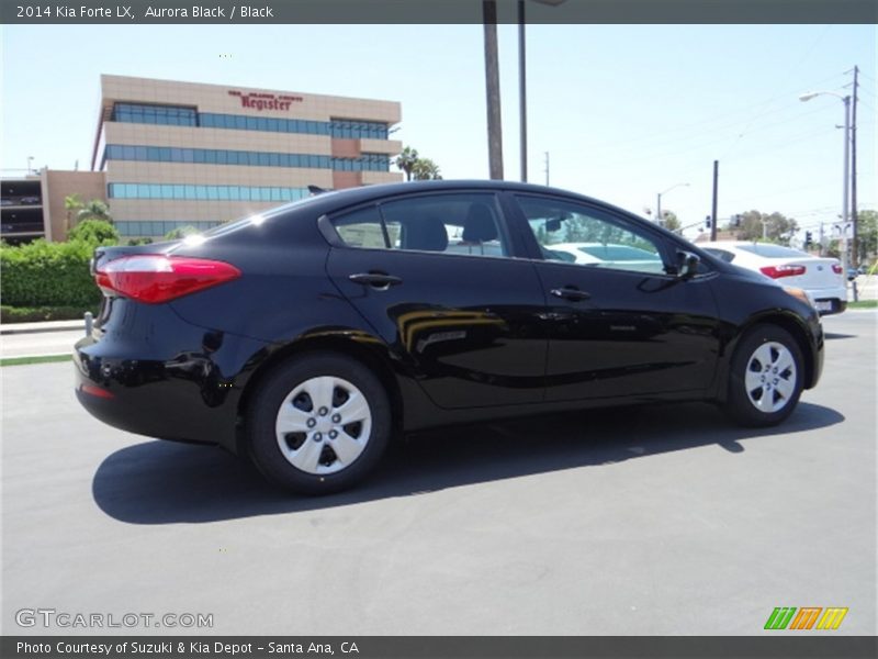 Aurora Black / Black 2014 Kia Forte LX
