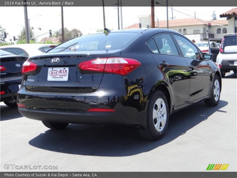 Aurora Black / Black 2014 Kia Forte LX