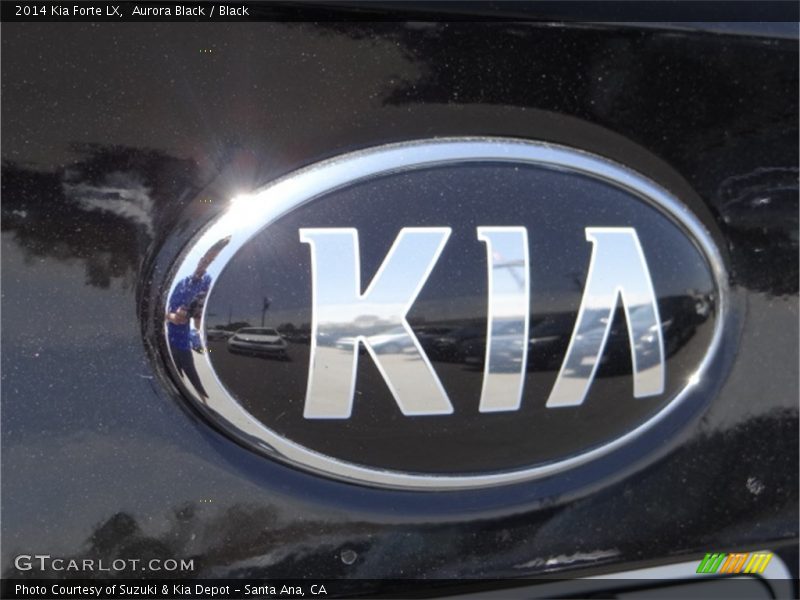 Aurora Black / Black 2014 Kia Forte LX