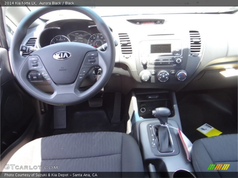 Aurora Black / Black 2014 Kia Forte LX