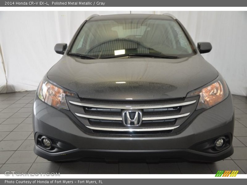 Polished Metal Metallic / Gray 2014 Honda CR-V EX-L