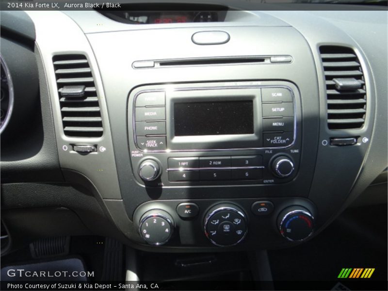 Aurora Black / Black 2014 Kia Forte LX
