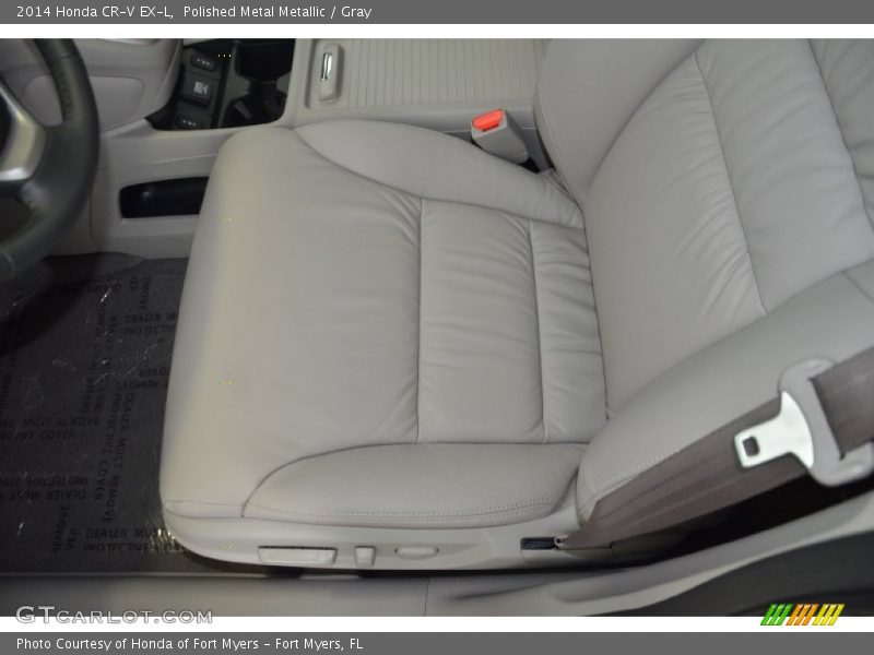 Polished Metal Metallic / Gray 2014 Honda CR-V EX-L
