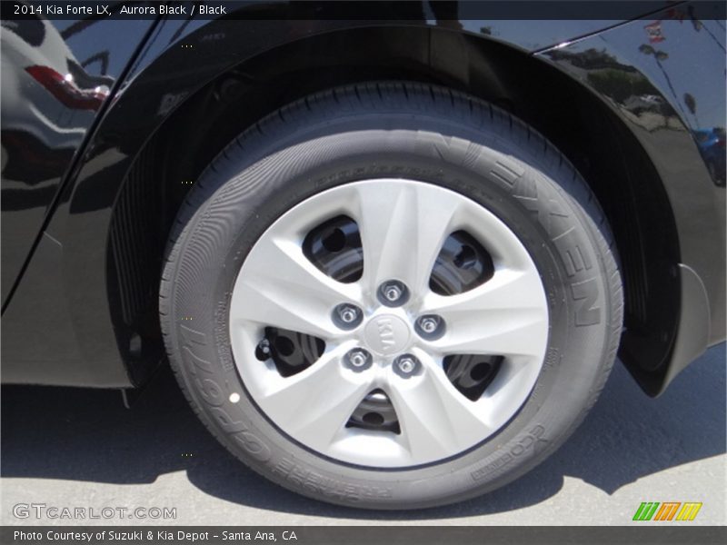 Aurora Black / Black 2014 Kia Forte LX