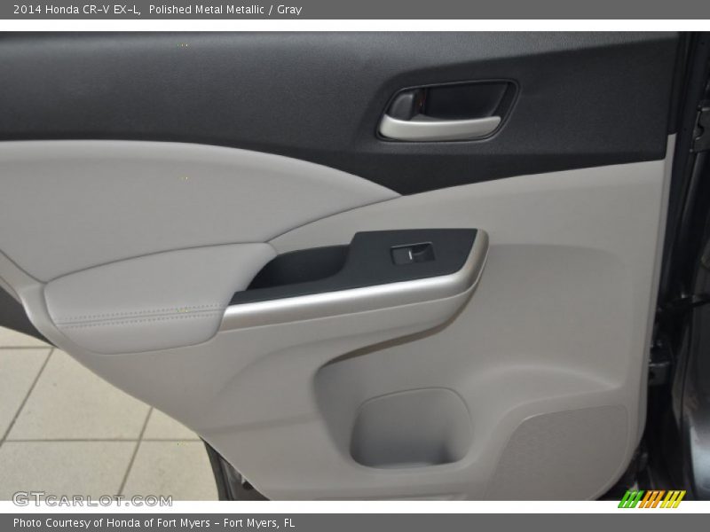 Polished Metal Metallic / Gray 2014 Honda CR-V EX-L
