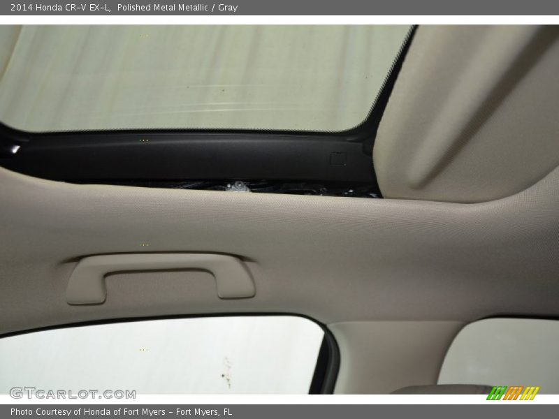 Polished Metal Metallic / Gray 2014 Honda CR-V EX-L