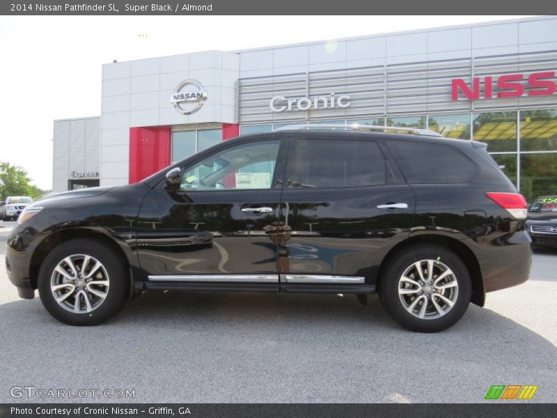 Super Black / Almond 2014 Nissan Pathfinder SL