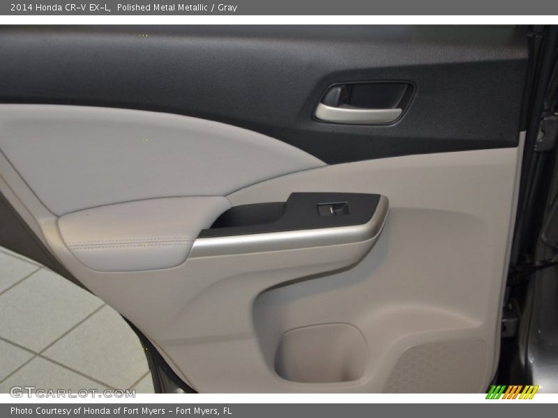 Polished Metal Metallic / Gray 2014 Honda CR-V EX-L