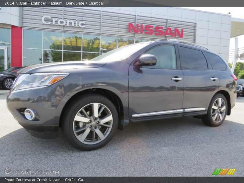 Dark Slate / Charcoal 2014 Nissan Pathfinder Platinum