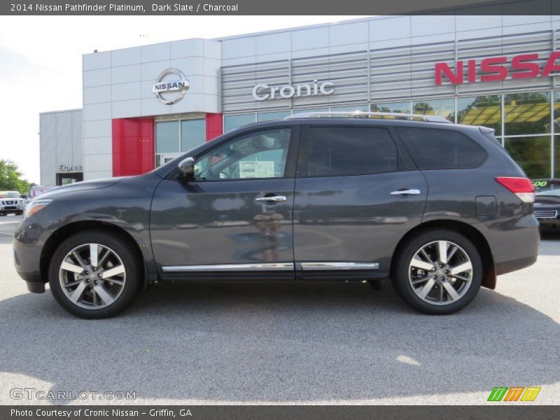 Dark Slate / Charcoal 2014 Nissan Pathfinder Platinum