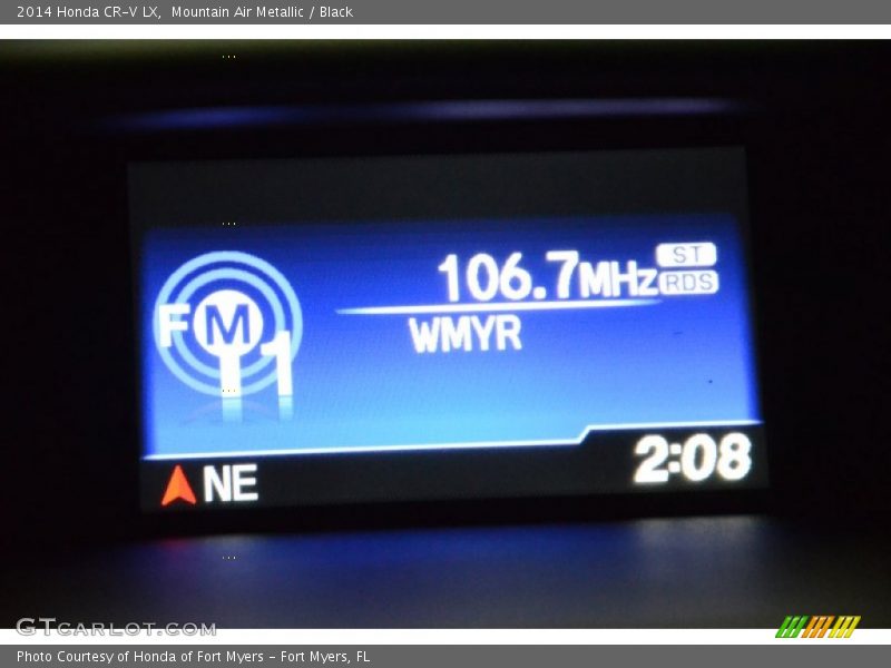 Mountain Air Metallic / Black 2014 Honda CR-V LX