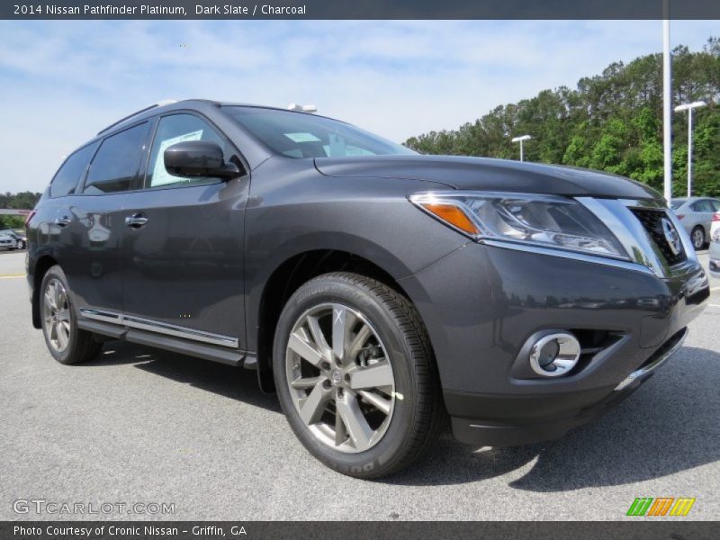 Dark Slate / Charcoal 2014 Nissan Pathfinder Platinum