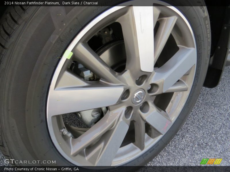 Dark Slate / Charcoal 2014 Nissan Pathfinder Platinum