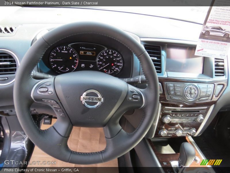 Dark Slate / Charcoal 2014 Nissan Pathfinder Platinum