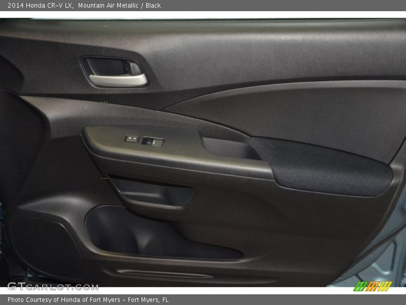 Mountain Air Metallic / Black 2014 Honda CR-V LX